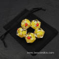 Bescon Yellow Duck 20 sides Dice set of 5, Duck D20 5pcs Set